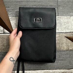 Roots Black Small Purse
